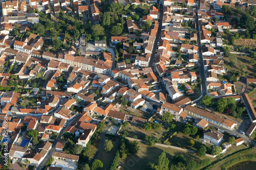 Vue aérienne de La Tremblade (17390), Charente-Maritime