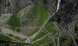 Mountain road in Norway