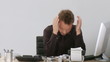 Businessman dissatisfied about his business