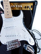 electric guitar with amplifier electric guitar with amplifier