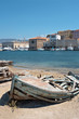 Old fishing boat. Chania, Crete, Greece