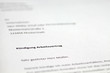 Kündigung