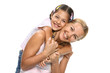 Happy family - mother and daughter Happy family - mother and daughter