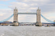 Tower Bridge over the Thames River