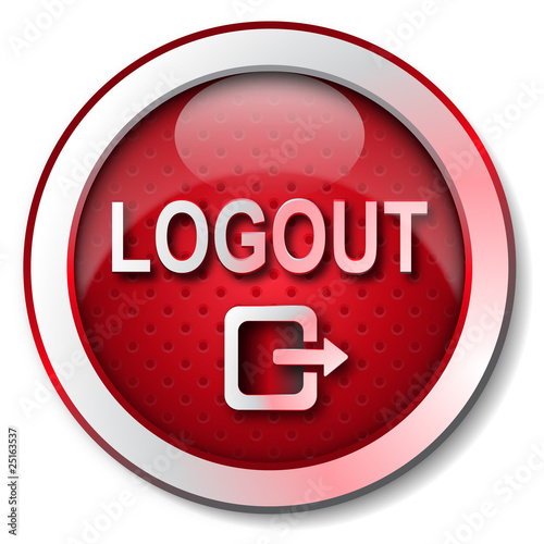LOGOUT icon © Ilenia Pagliarini #25163537. LOGOUT icon