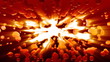 close-up of lava in high definition