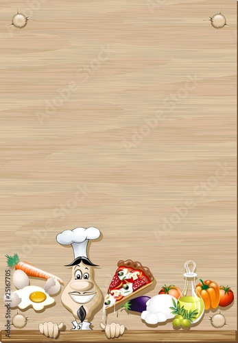 Illustration: Ristorante Pizzeria Menu Cartoon-Restaurant Menu Ristorante Pizzeria Menu Cartoon-Restaurant Menu