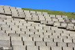 sièges de pierres, amphithéâtre de Saint-Gilles, Réunion
