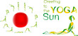 greeting to the sun, vector