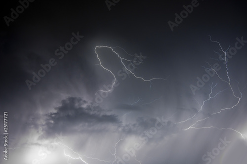 Photo: Rain and Lightning Rain and Lightning
