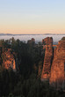 Morgens auf der Bastei