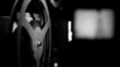 Photographie : old projector showing film