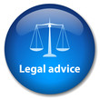 LEGAL ADVICE Web Button (scales of justice law trial rights)