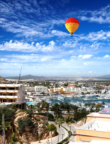 Photo: Marina and downtown Cabo San Lucas Marina and downtown Cabo San Lucas