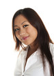 Beautiful asian girl smiling