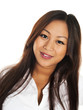 Beautiful smiling asian girl