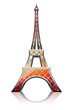 Tour Eiffel orange