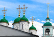 the church of Life-giving Trinity in historical center of Moscow