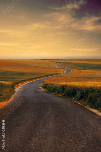 Photo: Country road Country road