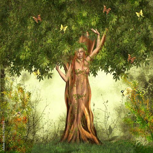 Illustration: mutter natur mutter natur