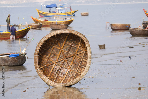 Photo: Vietnamese fisherman's boat Vietnamese fisherman's boat