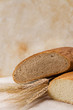 image of loaf and grains image of loaf and grains