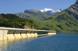 barrage de Roselend barrage de Roselend