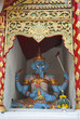 molded figure in temple of Thailand molded figure in temple of Thailand