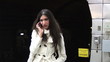 Video: woman speaking on phone in the metro woman speaking on phone in the metro
