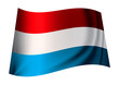 Vektor: Luxemberg flag Luxemberg flag