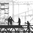 Vektor: Großbaustelle Großbaustelle