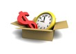 Time is money. 3d illustration. Time is money. 3d illustration.