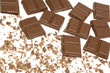 Close up of a chocolate Close up of a chocolate