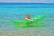 Boy with float
