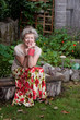 in the garden