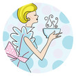 retro woman