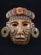 A Maya Warrior Clay Mask from Mexico A Maya Warrior Clay Mask from Mexico