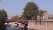 view of a famous bridge in Paris