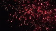 Video: Exploding red fireworks Exploding red fireworks