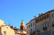 Immeuble et clocher St Tropez Immeuble et clocher St Tropez