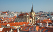 Red roofs of Old Town, Prague