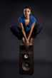 danseuse et enceinte