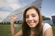 look to the solar panel