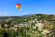 aerial view from the village of Saint-Paul France