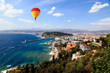 aerial view of the city of Nice France