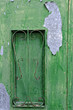 Peeling paint on a typical metallic door, Valletta, Malta
