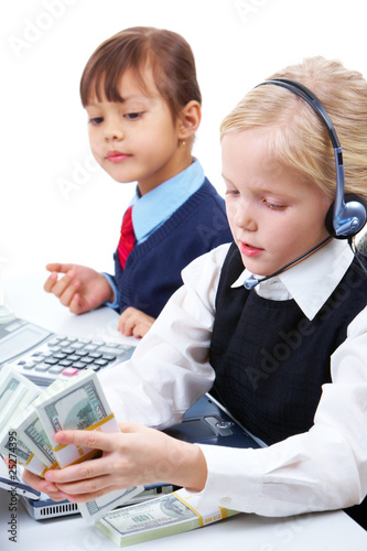 Counting money