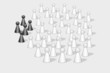 Vektor: die Randgruppe die Randgruppe