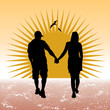 couple walking