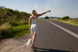 Sexy hitchhiker
